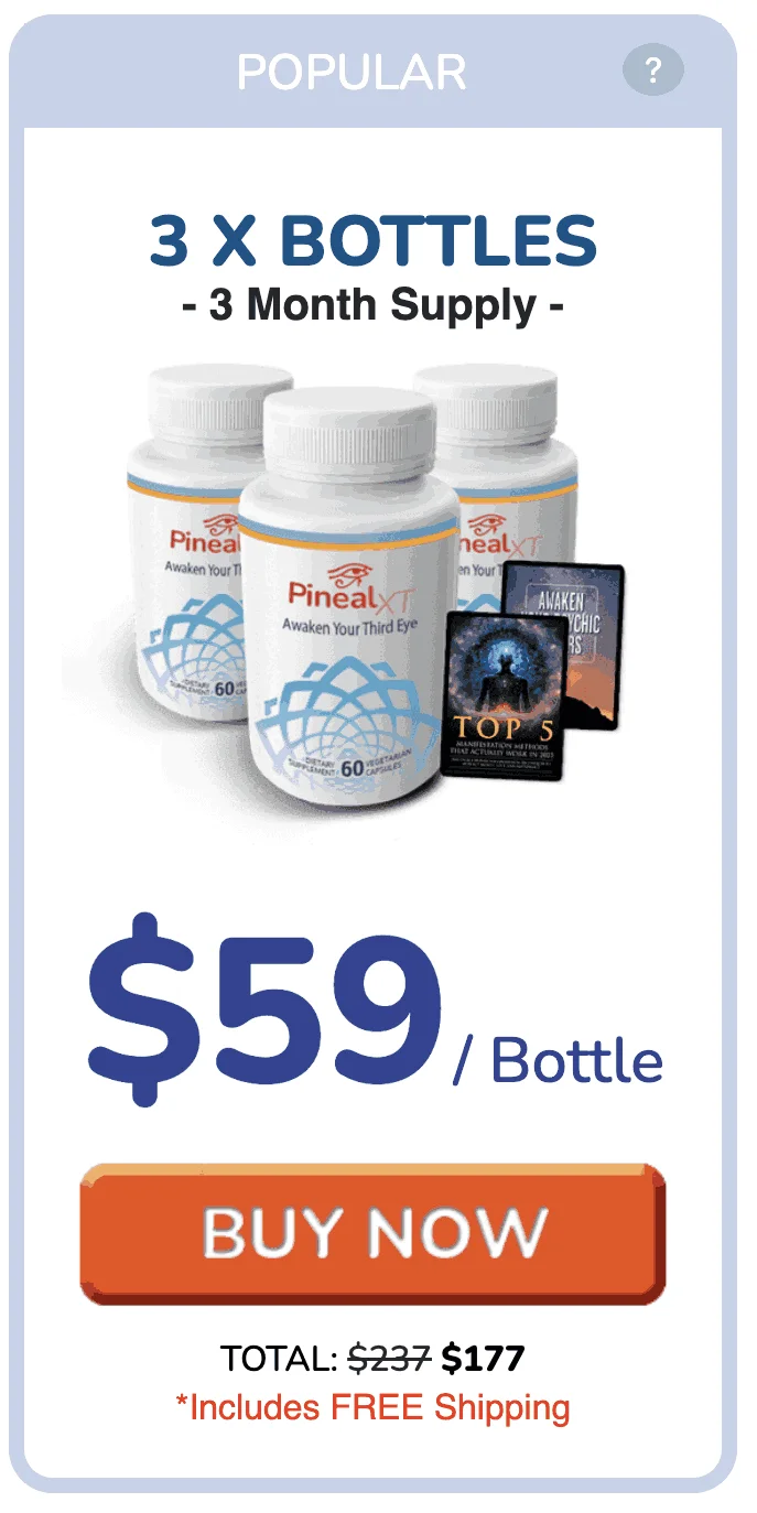 Pineal XT 90 Day Supply bottles